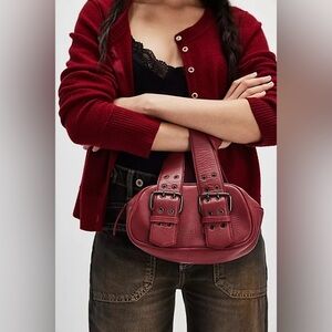 New Free People 100% leather Say Yes Bag